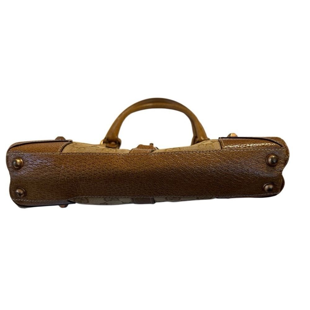 Gucci Brown Shoulder Bag with Bamboo Detail - Picture 6 of 13